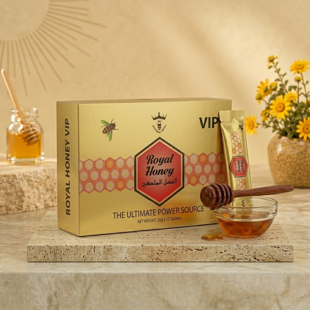 Royal Honey VIP in a warm product setting