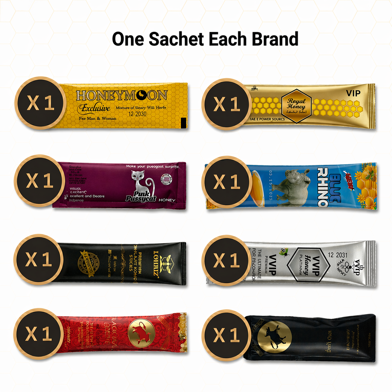 Variety Pack (Single Packet Each)