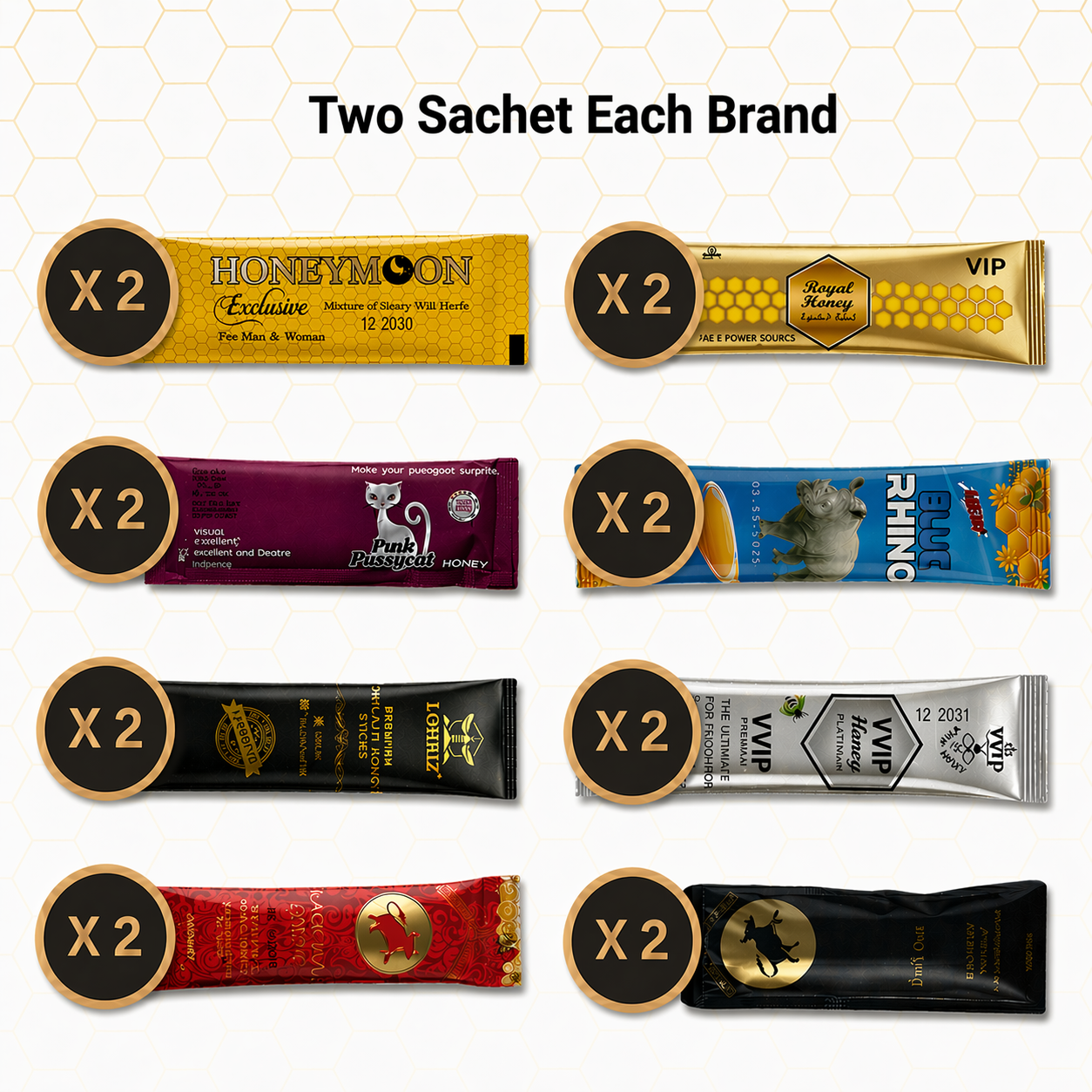 Variety Double Pack (Two Sachet Each)