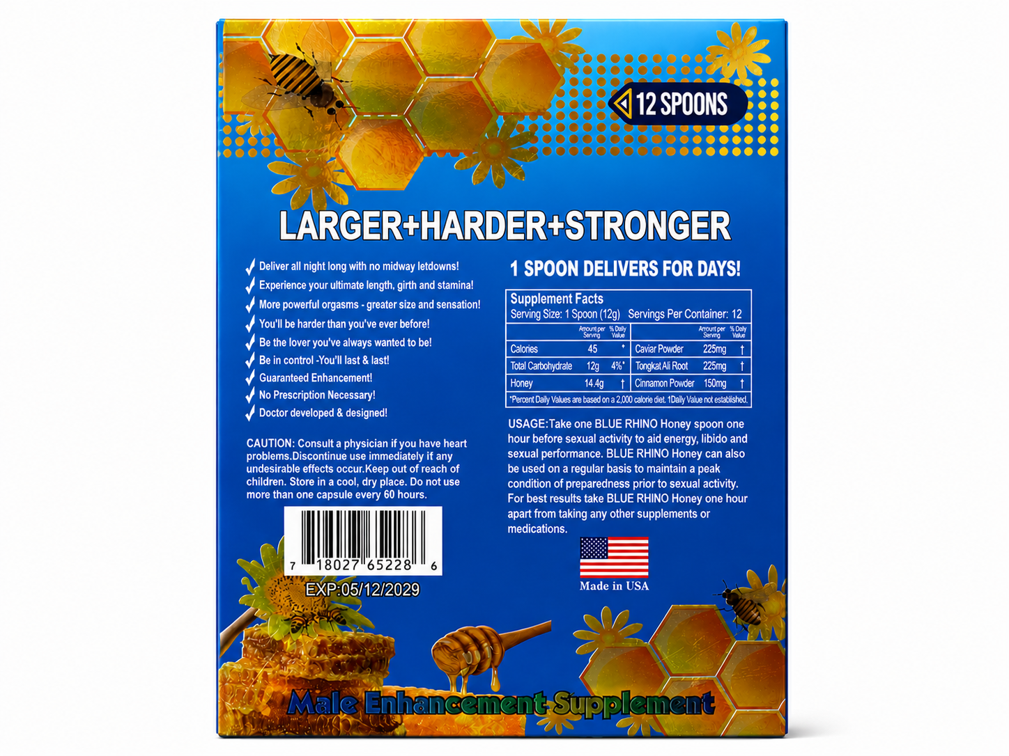 Blue Rhino Honey - Image 3
