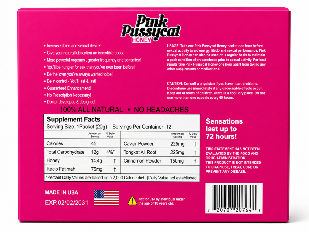 Pink Pussycat Honey