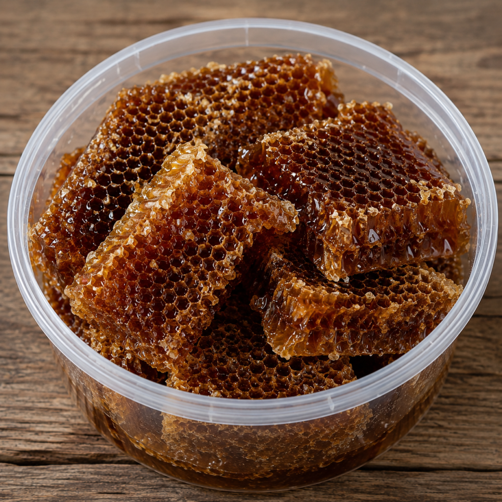 Royal Honey production and packaging detail 5