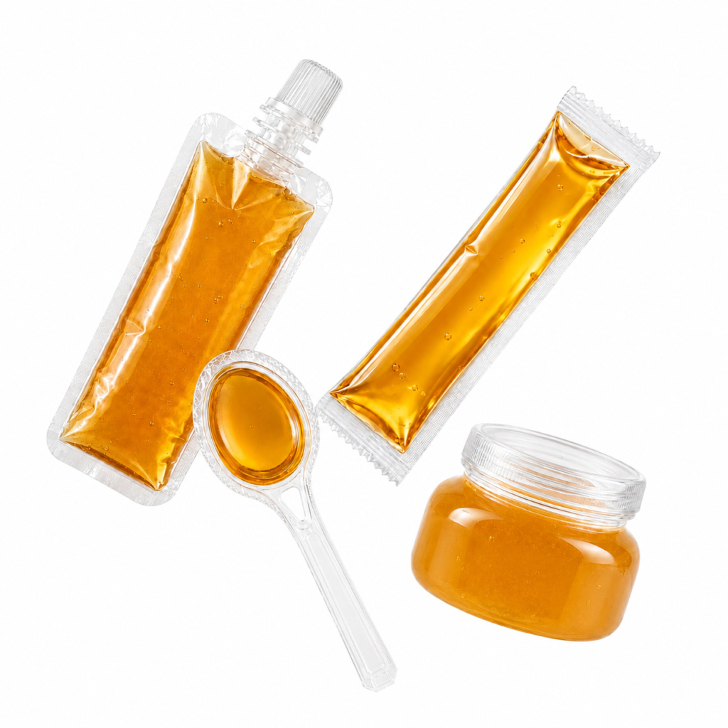 Royal Honey packaging detail